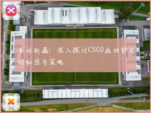 专访赵磊：深入探讨CSGO成功背后的秘密与策略